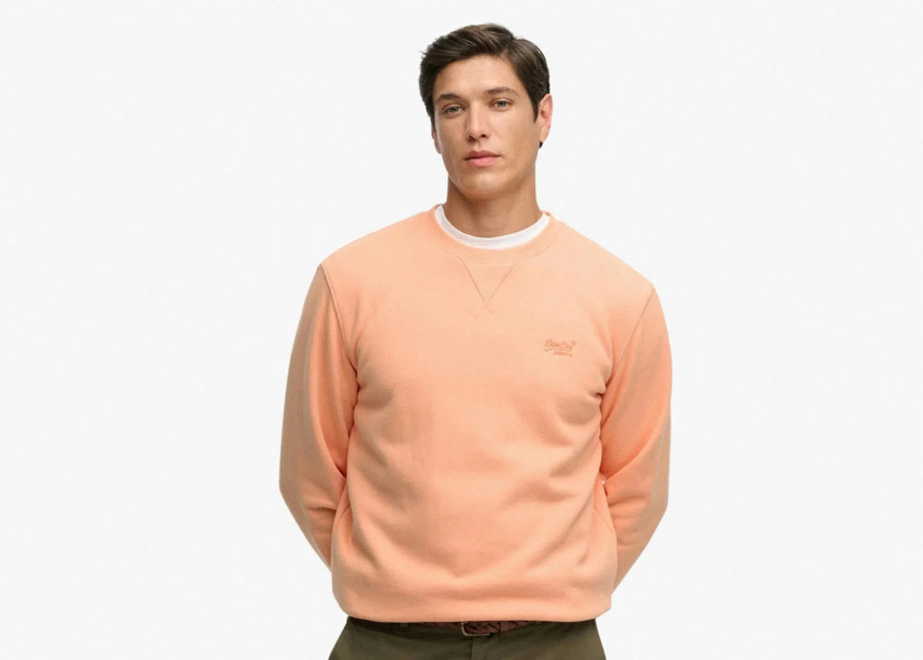 Superdry oranje sweater